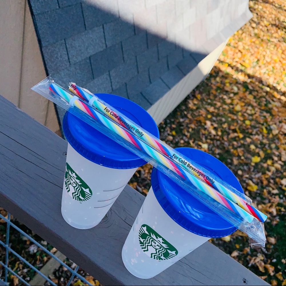 NEW Starbucks Confetti Color Changing Reusable Cup - Picture 9 of 11